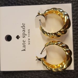 kate Spade hoop earrings